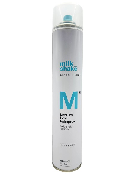 Milk Shake Lifestyling M Medium Hold Hairspray - 500ml - Lacca Per Capelli